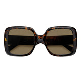 Polaroid PLD-6168S-086-SP-54 Oversized Women Sunglasses Brown / Brown Size - 54