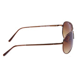 Fastrack M050BR5 Aviator Sunglasses Size - 64 Brown / Brown
