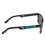 Fastrack M101BK1P Rectangle Polarized Sunglasses Size - 57 Black / Black