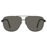 Fastrack M183BK4P Rectangle Polarized Sunglasses Size - 59 Gunmetal / Black