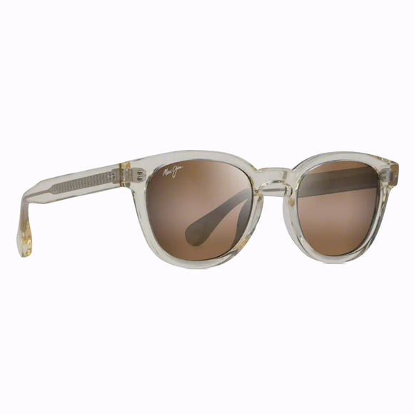 Maui Jim CHEETAH 5 MJ-H842-21D Oval Polarized Sunglasses Size - 52 Vintage Crystal /HCL® Bronze