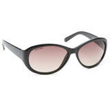 Fastrack P188BR1F Oval Sunglasses Black / Brown