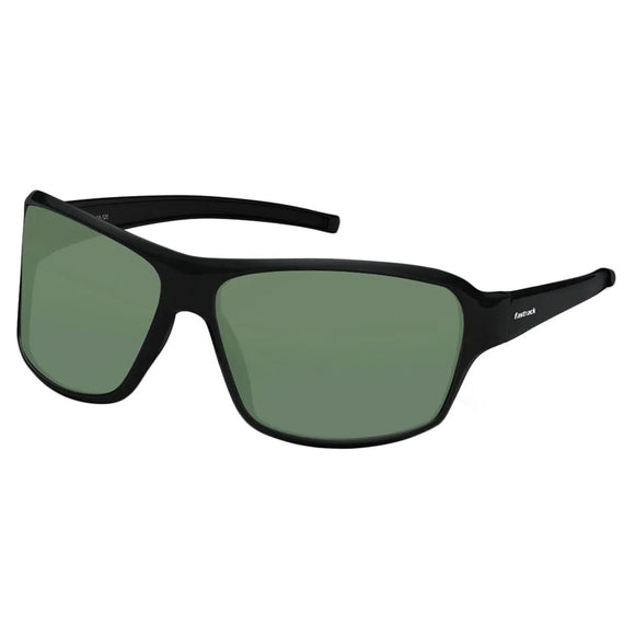 Fastrack P222GR3P Wraparound Polarized Sunglasses Size - 62 Black / Green