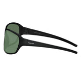 Fastrack P222GR3P Wraparound Polarized Sunglasses Size - 62 Black / Green