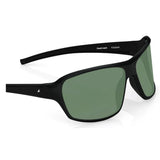 Fastrack P222GR3P Wraparound Polarized Sunglasses Size - 62 Black / Green