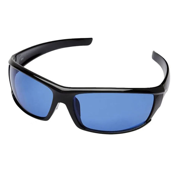 Fastrack P223BU2 Sports Sunglasses Size - 66 Black / Blue