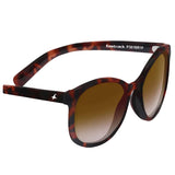 Fastrack P381BR1F Oval Sunglasses Size - 60 Brown / Brown