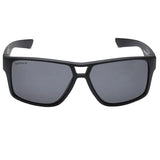Fastrack P419BK4P Square Polarized Sunglasses Size - 60 Grey / Black