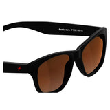 Fastrack PC001AM16 Wayfarer Sunglasses Size - 54 Black / Brown