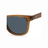 Polaroid PLD-1016S-NEW-09Q-C3-50 Wayfarer Sunglasses Brown/ Grey