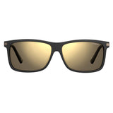 Polaroid PLD-2075SX-003-LM-59 Rectangular Sunglasses Size - 59 Black / Brown