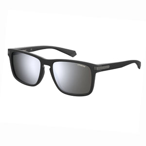 Polaroid PLD-2088S-003-EX-55 Wayfarer Sunglasses Black / Silver