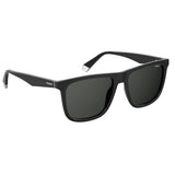 Polaroid PLD-2102SX-807-M9-55 Square Sunglasses Size - 55 Black / Black