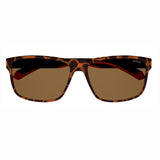 Polaroid PLD-2121S-L9G-SP-58 Rectangle Sunglasses Brown / Brown