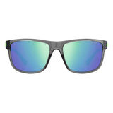 Polaroid PLD-2123S-3U5-5Z-57 Square Sunglasses Grey / Green