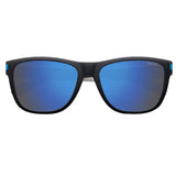 Polaroid PLD-2138S-0VK-5X-56 Wayfarer Sunglasses Size - 56 Black / Blue