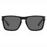 Polaroid PLD-2139S-O6W-M9-56 Square Sunglasses Black / Black Size 56