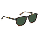 Polaroid PLD-4117GSX-086-UC-55 Rectangle Sunglasses Size - 55 Brown / Green