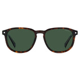 Polaroid PLD-4117GSX-086-UC-55 Rectangle Sunglasses Size - 55 Brown / Green