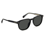 Polaroid PLD-4117GSX-807-M9-55 Rectangle Sunglasses Size - 55 Black/ Black