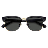 Polaroid PLD-4121S-003-M9-52 Club-Master Sunglasses Black / Black Size - 52