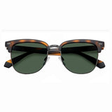 Polaroid PLD-4121S-N9P-UC-52 Club-Master Sunglasses Brown/ Green Size - 52