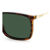 Polaroid PLD-4130SX-086-UC-59 Rectangle Sunglasses Size - 59 Brown/Green