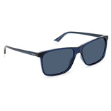 Polaroid PLD-4137S-PJP-C3-58 Rectangle Sunglasses Size - 58 Blue/ Blue