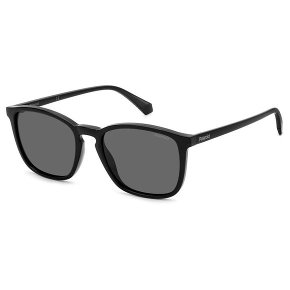 Polaroid PLD-4139S-807-M9-54 Wayfarer Sunglasses Size - 54 Black / Black