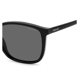Polaroid PLD-4139S-807-M9-54 Wayfarer Sunglasses Size - 54 Black / Black