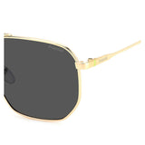 Polaroid PLD-4141GSX-2F7-M9-59 Square Sunglasses Size - 59 Golden / Black