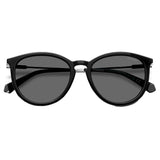 Polaroid PLD-4143SX-807-M9-53 Cat-Eye Sunglasses Size - 53 Black/ Black