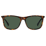 Polaroid PLD-4145SX-086-UC-55 Wayfarer Sunglasses Brown/ Green Size - 55