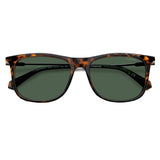 Polaroid PLD-4145SX-086-UC-55 Wayfarer Sunglasses Brown/ Green Size - 55