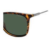 Polaroid PLD-4145SX-086-UC-55 Wayfarer Sunglasses Brown/ Green Size - 55