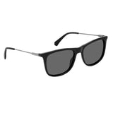 Polaroid PLD-4145SX-807-M9-55 Wayfarer Sunglasses Black/ Black Size - 55