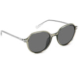 Polaroid PLD-4149GSX-8YW-M9-55 Round Sunglasses Size - 55 Grey/Black
