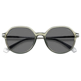 Polaroid PLD-4149GSX-8YW-M9-55 Round Sunglasses Size - 55 Grey/Black