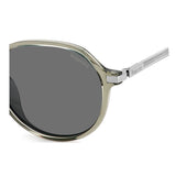 Polaroid PLD-4149GSX-8YW-M9-55 Round Sunglasses Size - 55 Grey/Black