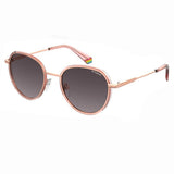 Polaroid PLD-6114S-EYR-JR-51 Round Sunglasses Size - 51 Rose Gold / Grey