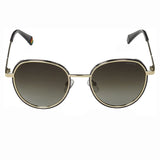 Polaroid PLD-6114S-RHL-LB-51 Round Sunglasses Size - 51 Gold / Black