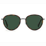 Polaroid PLD-6150SX-086-UC-53 Oval Sunglasses Brown / Green Size - 53