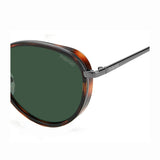 Polaroid PLD-6150SX-086-UC-53 Oval Sunglasses Brown / Green Size - 53
