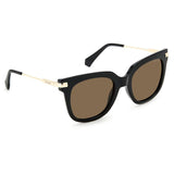Polaroid PLD-6180S-807-SP-51 Wayfarer Sunglasses Size - 51 Black / Brown