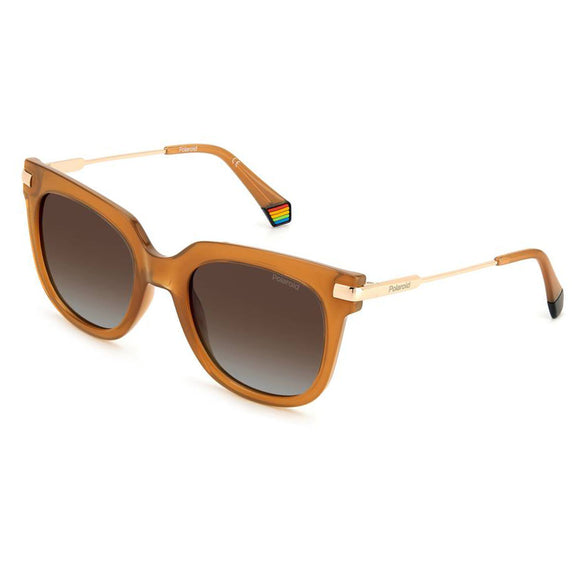 Polaroid PLD-6180S-L7Q-LA-51 Wayfarer Sunglasses Size - 51 Brown / Brown