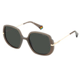 Polaroid PLD-6181S-79U-M9-53 Oversized Women Sunglasses Grey / Black Size - 53