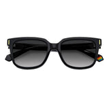 Polaroid PLD-6191S-807-WJ-54 Wayfarer Sunglasses Black / Grey Size - 54