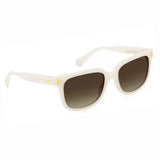 Polaroid PLD-6191S-VK6-LA-54 Square Sunglasses Size - 54 White / Brown
