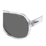 Polaroid PLD-6193S-900-M9-57 Aviator Sunglasses White Transparent / Black Size - 57