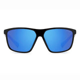 Polaroid PLD-7044S-OY4-5X-60 Sports Sunglasses Size - 60 Black / Blue Mirrored